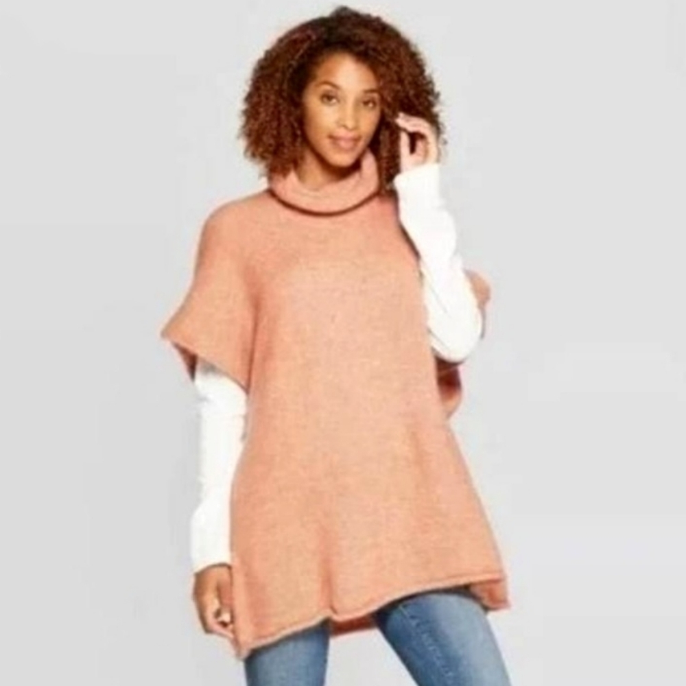 Universal Thread Cowl Sweater Poncho - image 1